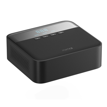 Digitalna pumpa za gume za auto, motocikl i bicikl s digitalnim zaslonom i tlakomjerom, 12V priključak, protok 25 L/min, jednocilindrični dizajn