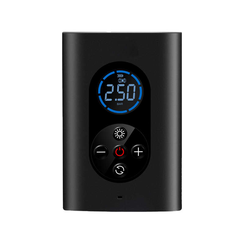 Prijenosna pumpa za automobil s digitalnim zaslonom, 7.4V, 120W, 25 L/min, težina 0,5 kg