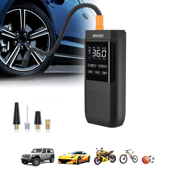 Bežična auto pumpa za napuhivanje, 24V, digitalni zaslon, baterija 4000mAh, 70 L/min