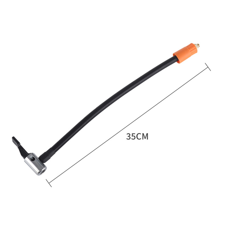 Автомобилна помпа за въздух за гуми с цифров дисплей, монтирана в кола, 12V, 280W, 70 л/мин, 30 см маркуч