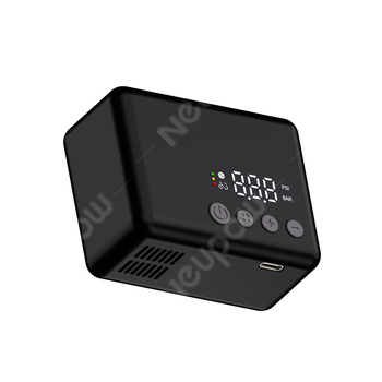 Автомобилна помпа за надуване с цифров дисплей, презареждаща се, 12V, 30 л/мин, едноцилиндров дизайн