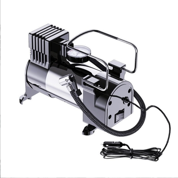Prijenosna pumpa za automobile, 12V, visokoučinkoviti inflator s visokim tlakom, LED svjetlo i manometar