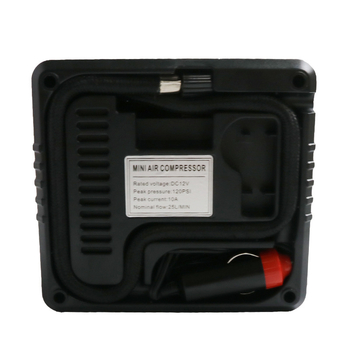 Automobilska pumpa za gume 12V, 120W, protok zraka 45 L/min, jednocilindrična, s manometrom