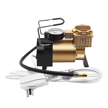 Pompă de aer AX-8807 pentru anvelope auto și mingi sportive, 220V, 180W, 35 L/min, furtun de 60 cm