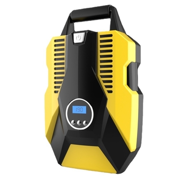 Αντλία αέρα αυτοκινήτου με ψηφιακή οθόνη, 12V, 120W, με μετρητή πίεσης ελαστικών, 40 L/min