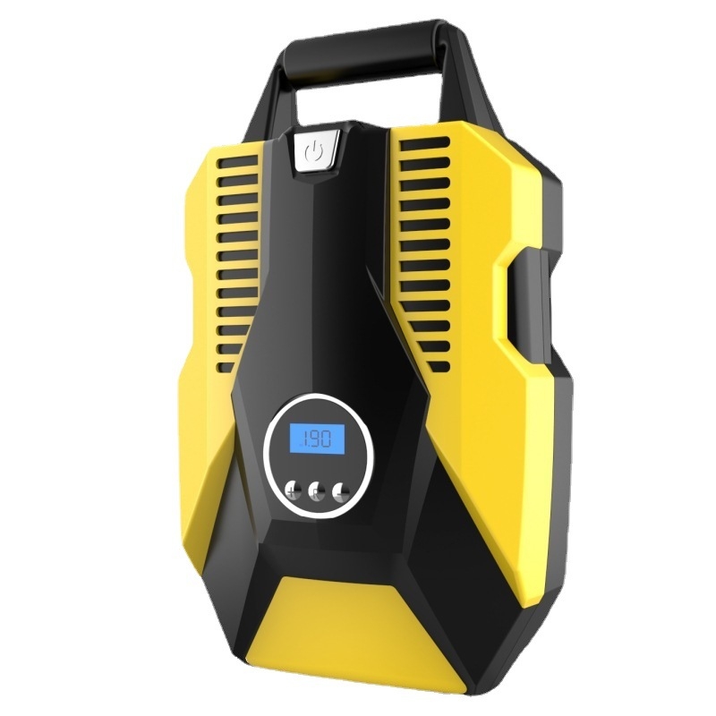 Αντλία αέρα αυτοκινήτου με ψηφιακή οθόνη, 12V, 120W, με μετρητή πίεσης ελαστικών, 40 L/min