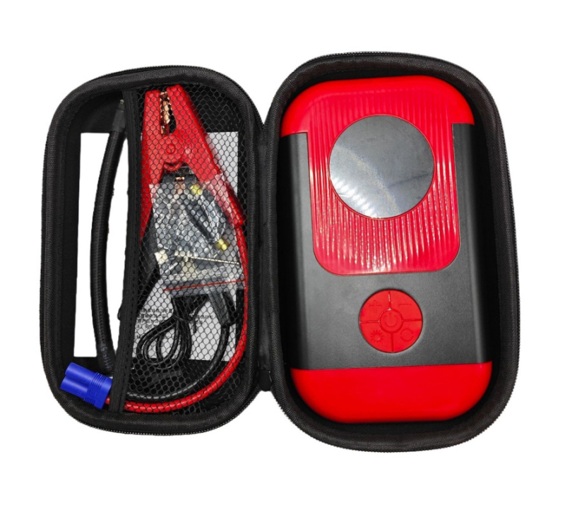 Automobilska hitna pumpa za zrak, prijenosna, bežična, s digitalnim zaslonom, ugrađena litijska baterija, 12V, 120W, 25 L/min