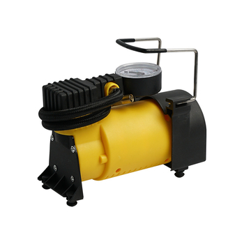 Prijenosna automobilska pumpa za zrak s više funkcija i ugrađenom baterijom za energiju — 12V, 80W, 25 L/min, 60 cm crijevo za napuhivanje, >20 minuta rada