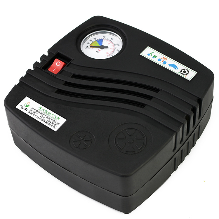 Prijenosna pumpa za automobil, univerzalni DC36-60V, s manometrom tlaka, 70 L/min, <80W, duljina kabela 1,6 m