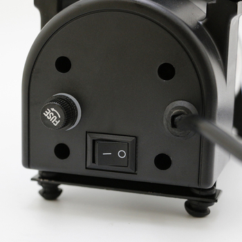 Xinxin Pompa de aer electrică pentru mașini și motociclete, 220V, 200W, cu manometru, 35 L/min, cablu 1,5 m, cilindru unic