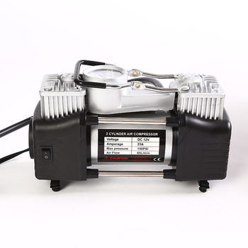 Dvojcilindrična automobilska pumpa za zrak, 12V, 180W, 60 L/min, 3 m crijevo