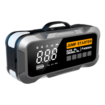 Cy97 pornire de urgență pentru mașină cu compresor de aer încorporat, model Cy97, curent de vârf 4000A, tensiune de intrare 9V, tensiune de ieșire 12V, putere de ieșire 44.4W, certificat CE/FCC/ROHS