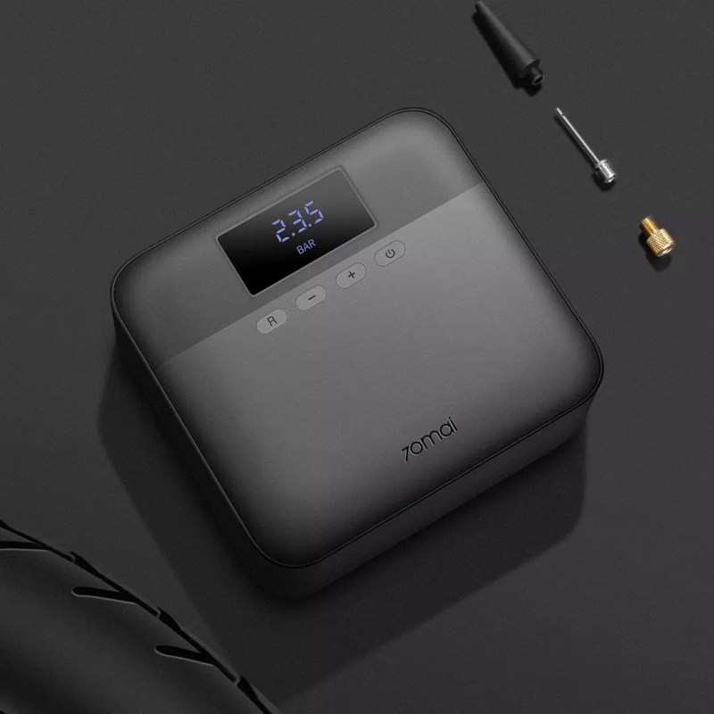 Auto pumpa za gume s USB punjenjem, 120W, jednocilindrični, 25 L/min, digitalni zaslon