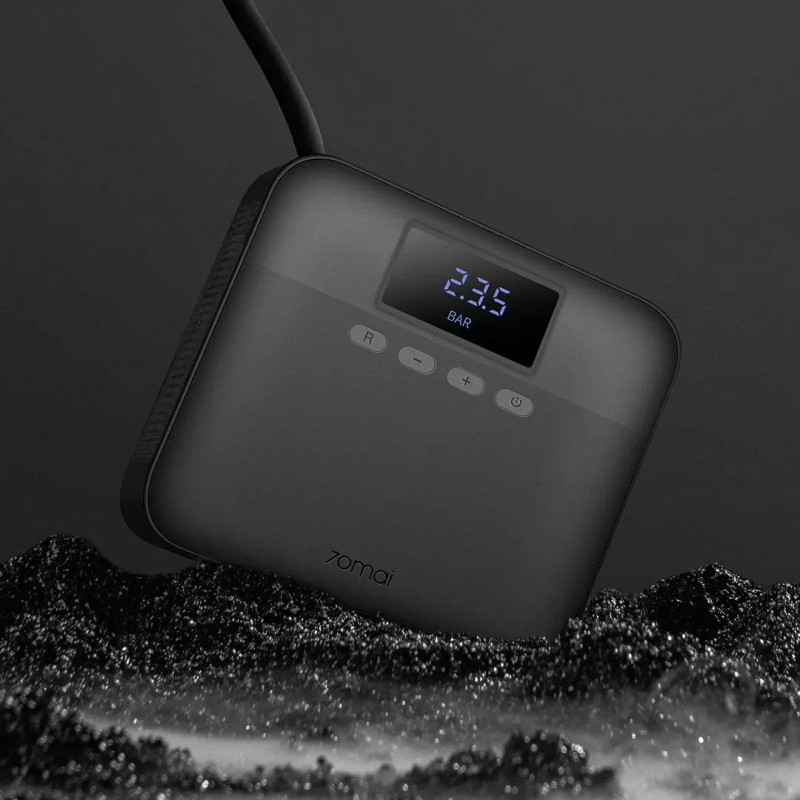 Auto pumpa za gume s USB punjenjem, 120W, jednocilindrični, 25 L/min, digitalni zaslon