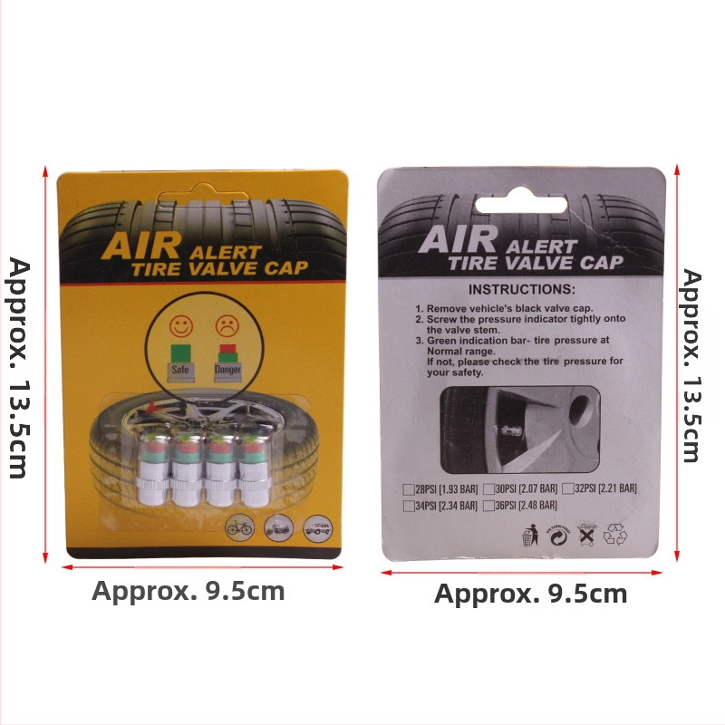 Καλύπτρες βαλβίδων ελαστικών με παρακολούθηση πίεσης, μοντέλο 005, χαλκός, καθολική συμβατότητα