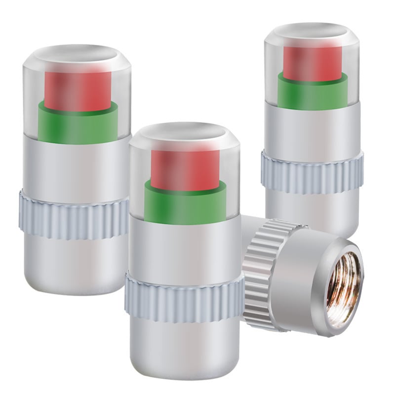 Καλύπτρες βαλβίδων ελαστικών με παρακολούθηση πίεσης, μοντέλο 005, χαλκός, καθολική συμβατότητα