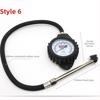 Musen Hall Automašīnas riepu spiediena mērītājs – no metāla, bez baterijas, 0,27 kg