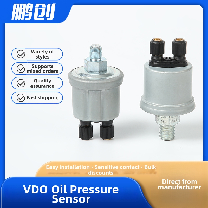 Eļļas spiediena sensora spraudnis Cummins, VDO modelis, piemērots dīzeļdzinējiem; saderīgs ar Yutong un Weichai