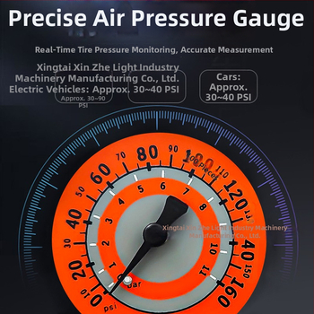 Rankinė aukšto slėgio pūtimo pompa su manometru, modelis A902, geležinis korpusas, 160 psi, komplektuojama kamuolių adata