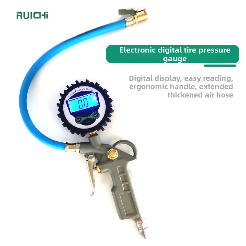 Elektronisks riepu spiediena mērītājs – Ruichi, PSI, diapazons 0,01 psi, precizitāte 0,01 psi