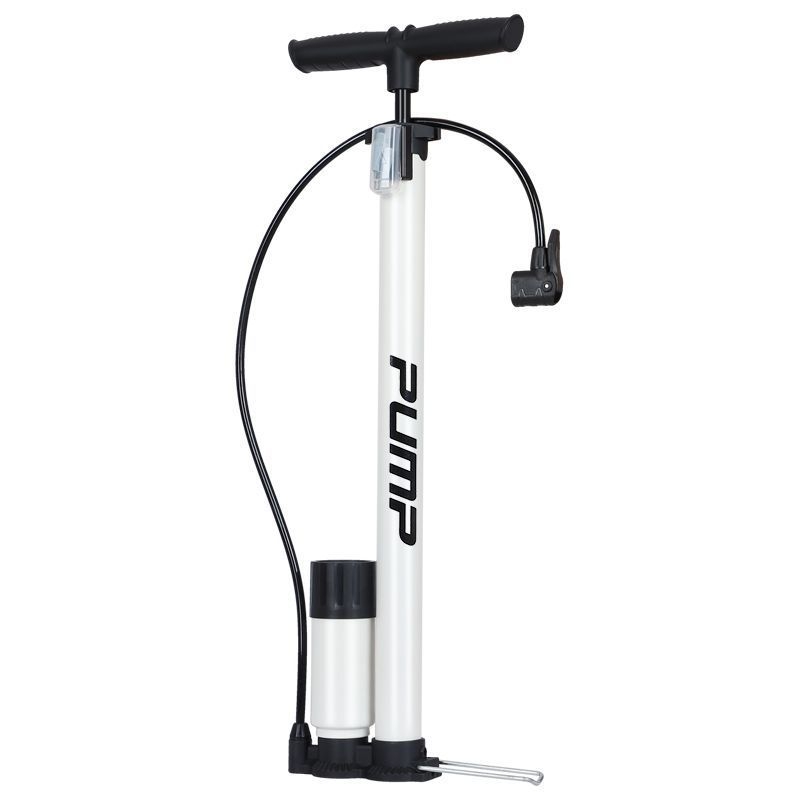 Rankinė aukšto slėgio oro pompa dviratininkams, automobiliams ir kamuoliams — modelis MN-8668, ketaus korpusas, 160 psi