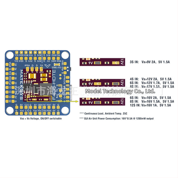 Matek F405-HDTE контролер за полет с ArduPilot, барометър, OSD, съвместим с DJI HD VTX
