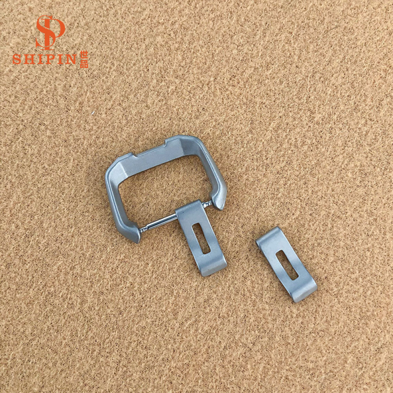 Nerūsējošā tērauda pulksteņa sprādze silikona/Apple Watch siksnām, hidrauliskā sprādze, universālais dizains, logotipa pielāgošanas opcijas