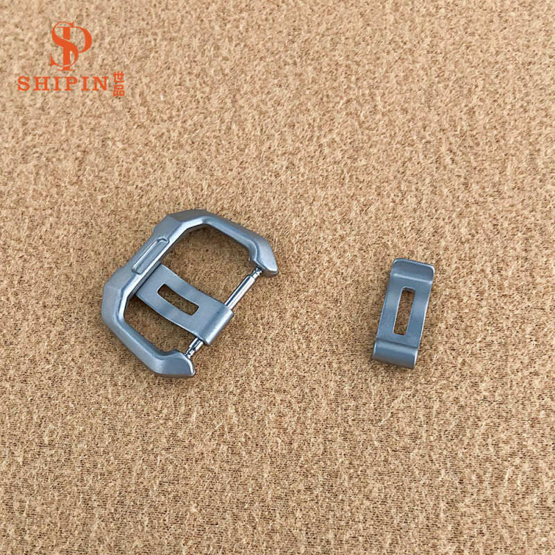 Nerūsējošā tērauda pulksteņa sprādze silikona/Apple Watch siksnām, hidrauliskā sprādze, universālais dizains, logotipa pielāgošanas opcijas