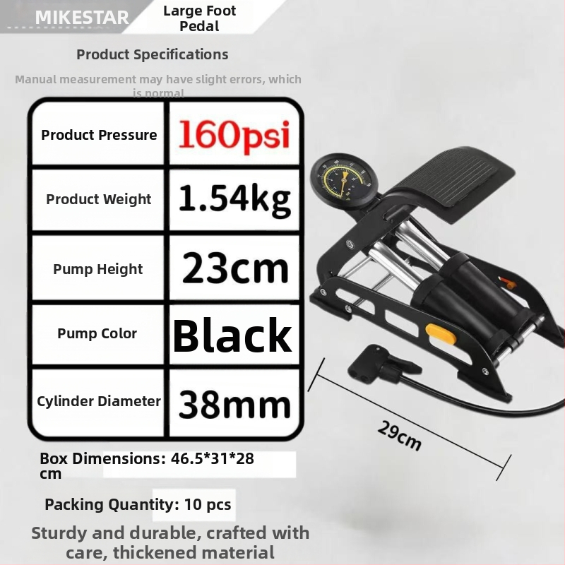 Dvigubo cilindro kojų siurblys – Mk-foot 01, Geležis, Slėgis 170