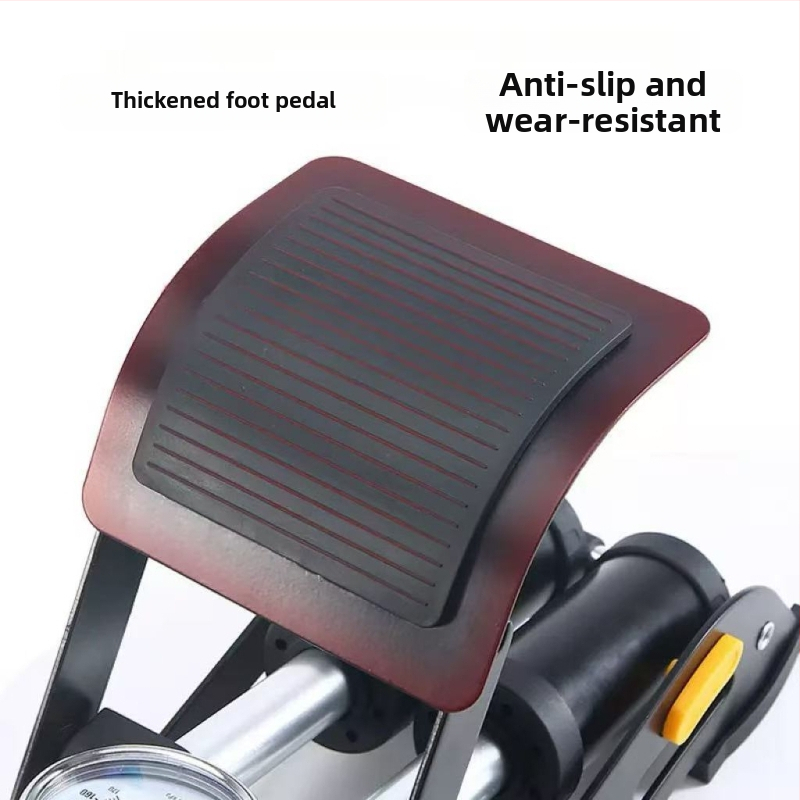 Dvigubal kolbiga jalgpump – Mk-foot 01, raud, rõhk 170