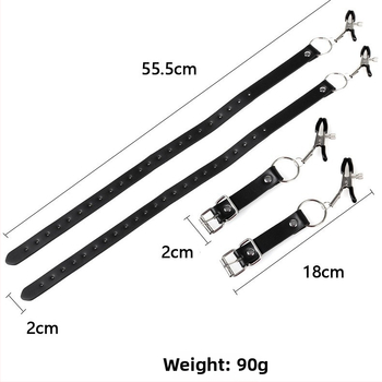 Кожена презрамка за чанта в европейски стил с четири клипси, регулируема дължина и кръстосан дизайн