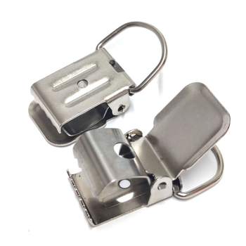 Неръждаем клип за презрамки, D-образна щипка, 1 бр, за възрастни, унисекс, силна издръжливост