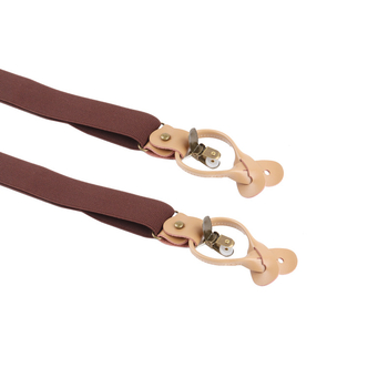 Y-образни презрамки с три клипа, гумена лента, регулируеми, кръстосани, унисекс за възрастни