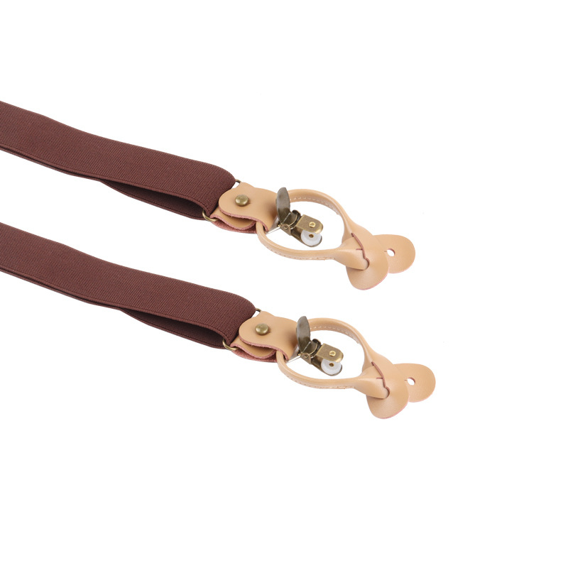 Y-образни презрамки с три клипа, гумена лента, регулируеми, кръстосани, унисекс за възрастни