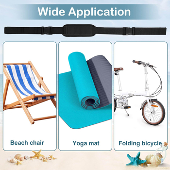 Jiou нейлонова презрамка за електрически скутер, регулируема дължина, за възрастни, съвместима с Xiaomi 1S/M365