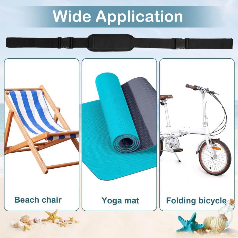 Jiou нейлонова презрамка за електрически скутер, регулируема дължина, за възрастни, съвместима с Xiaomi 1S/M365