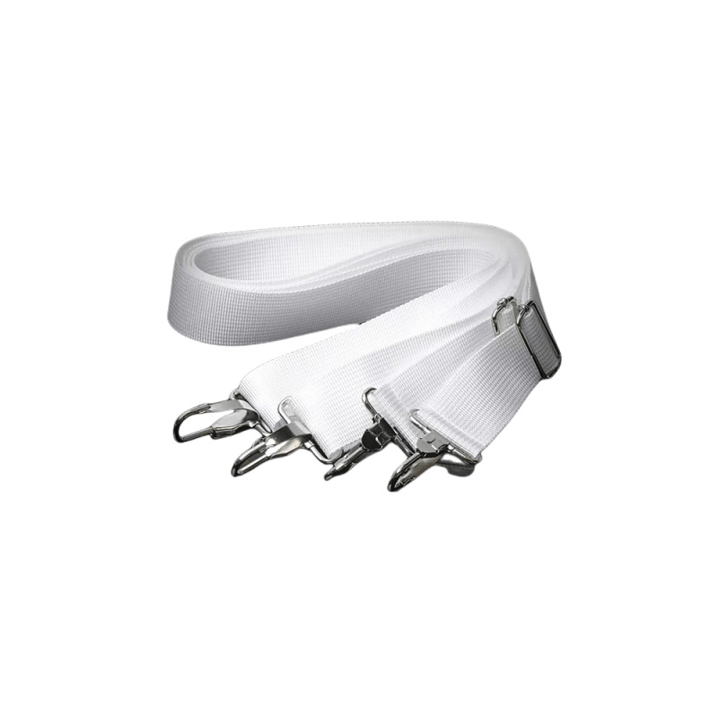 Найлонова презрамка за чанти и раници, 2 клипа, регулируема дължина, екранен печат, унисекс