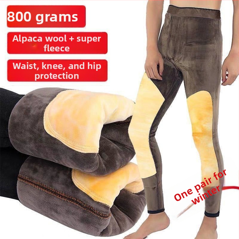 Vyriskos tiesaus kirpimo kelnes su aukštu juosmeniu, stora konstrukcija, medvilninis užpildas, išorinis audinys dirbtinė oda