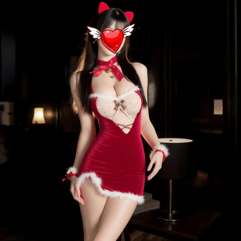 Zuikutės mergaitės kostiumas — permatomas sijonėlis su dirželiais, Kalėdinė uniforma, poliesteris 90–95%, Žiema 2025