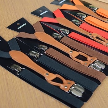 Възрастни еластични презрамки с 4 щипки, кръстосани зад гърба, регулируема дължина — унисекс, Super Minion