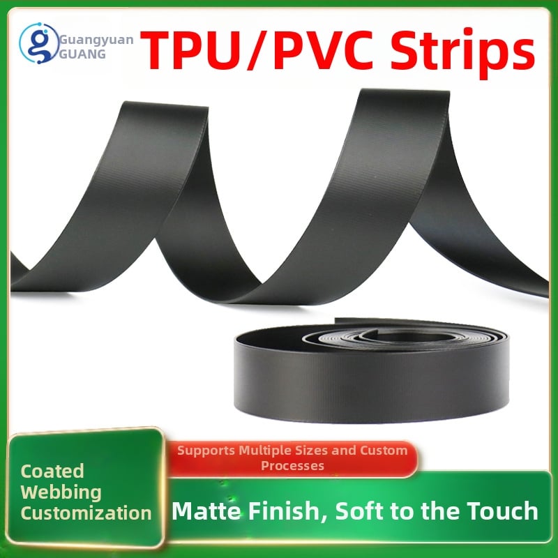 TPU επικαλυμμένος ιμάντας λαβής αποσκευών για τσάντες και σακίδια; Αδιάβροχο, λωρίδα σιλικόνης