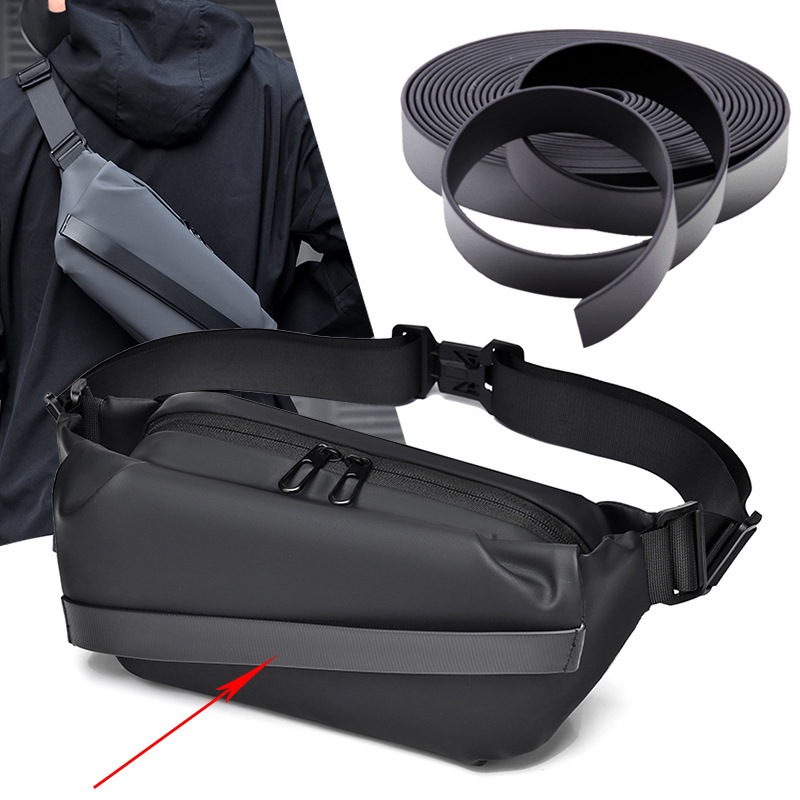 TPU επικαλυμμένος ιμάντας λαβής αποσκευών για τσάντες και σακίδια; Αδιάβροχο, λωρίδα σιλικόνης