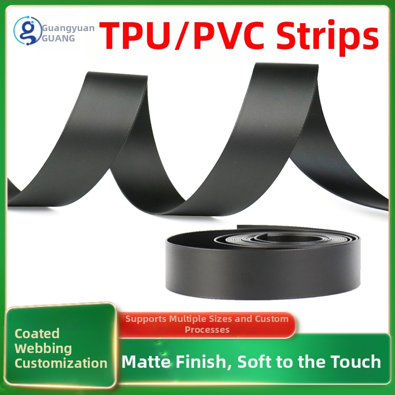 TPU επικαλυμμένος ιμάντας λαβής αποσκευών για τσάντες και σακίδια; Αδιάβροχο, λωρίδα σιλικόνης