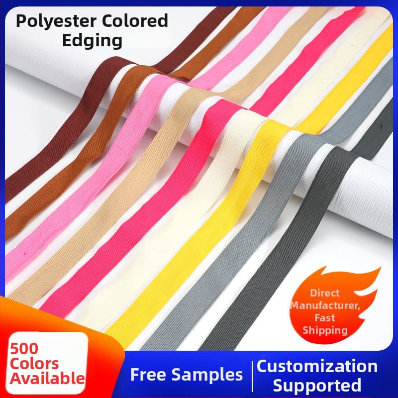 Πολυεστερικός ιμάντας υφάσματος για περιθώριο και ράφη, επίπεδης ύφανσης, κατάλληλος για σακίδια, αποσκευές, τσάντες
