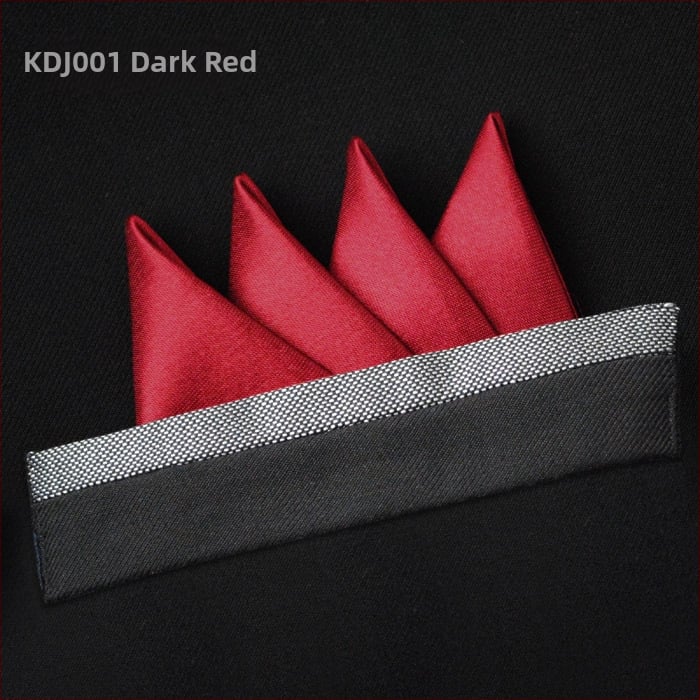 Мъжка джобна кърпичка, висококачествен монохромен мотив, полиестерни нишки, полиестерна подплата, печатен дизайн