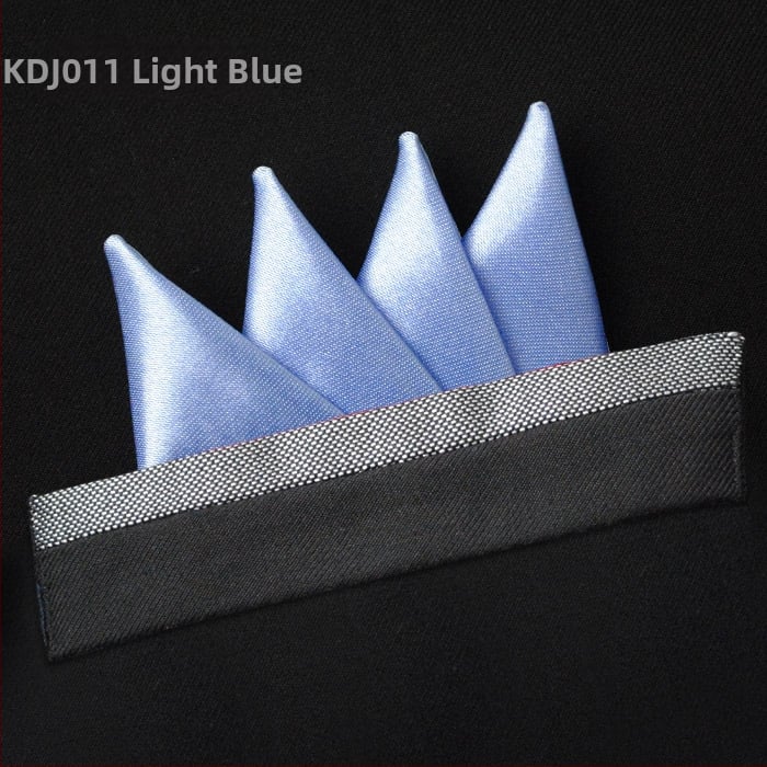 Мъжка джобна кърпичка, висококачествен монохромен мотив, полиестерни нишки, полиестерна подплата, печатен дизайн