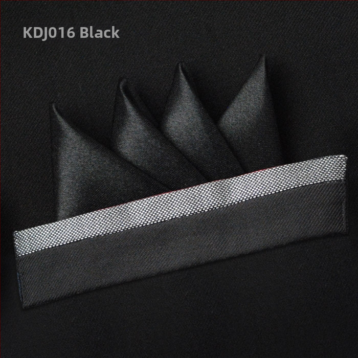 Мъжка джобна кърпичка, висококачествен монохромен мотив, полиестерни нишки, полиестерна подплата, печатен дизайн