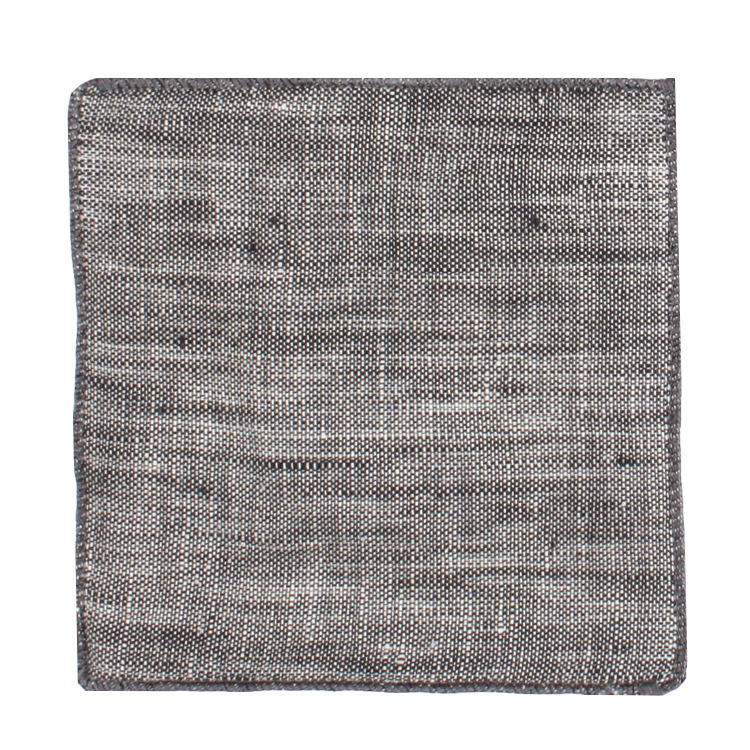 Muški konopni kvadratni šal, jednostavne boje, dekorativan, kod proizvoda: Custom linen square scarf