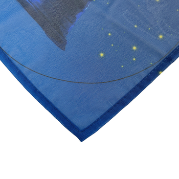 Карманна кърпа от полиестер-сатен, райета, casual стил, печат, персонализирана