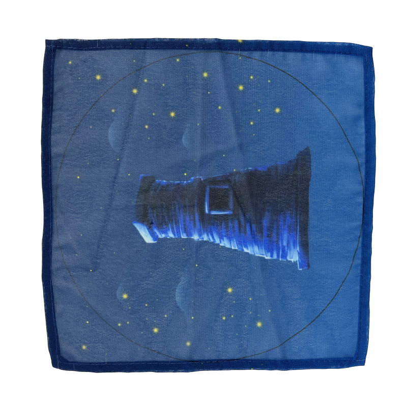 Карманна кърпа от полиестер-сатен, райета, casual стил, печат, персонализирана